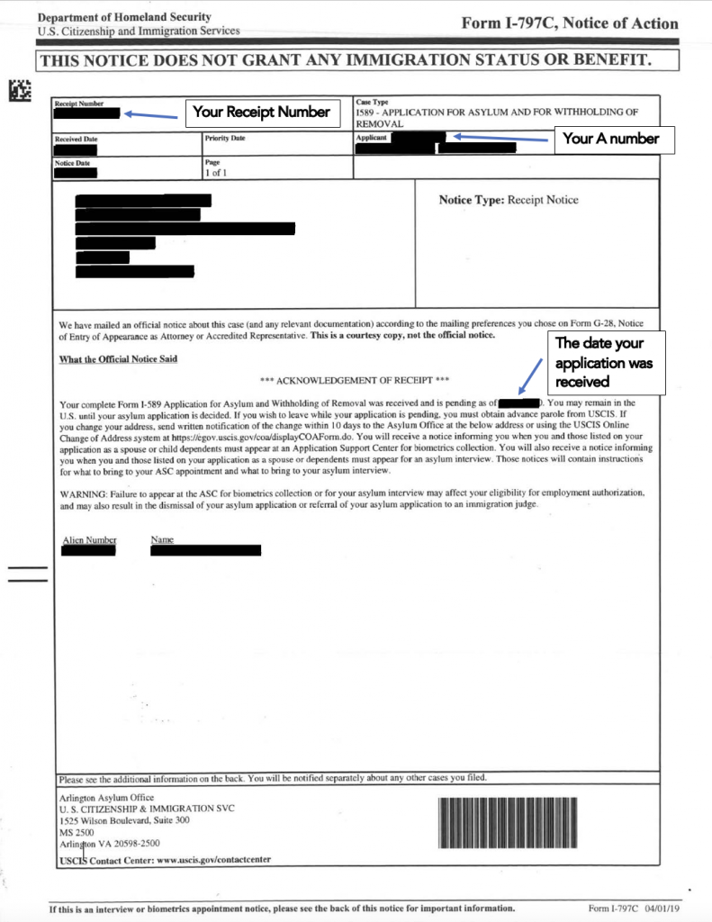 Sample Documents - Resources For Asylum Seekers