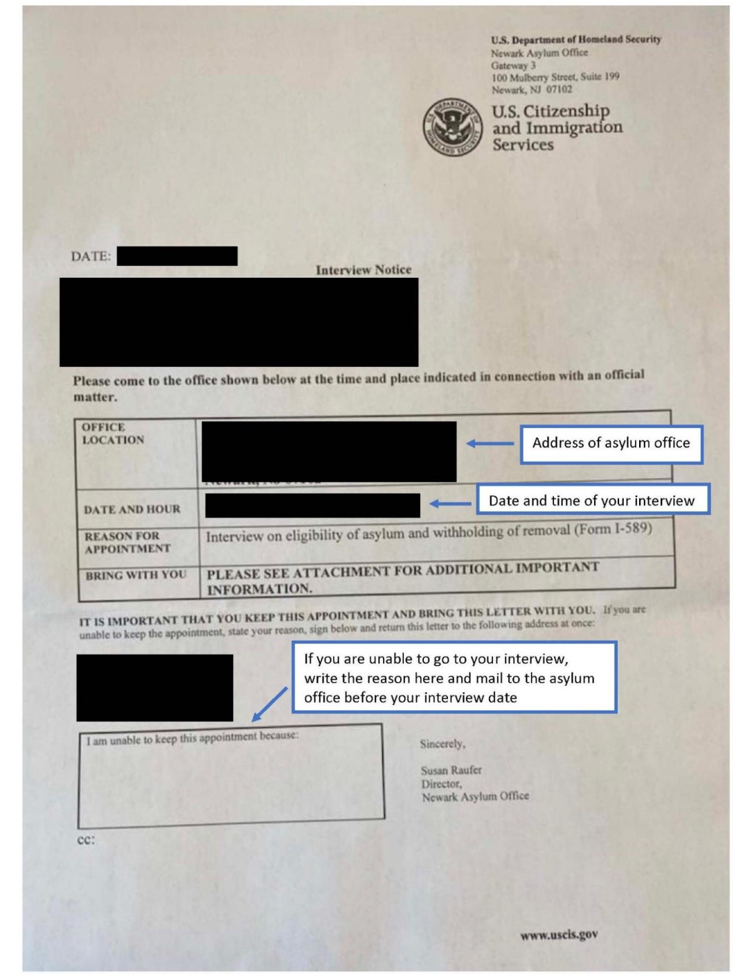 How Do You File For Asylum In Usa